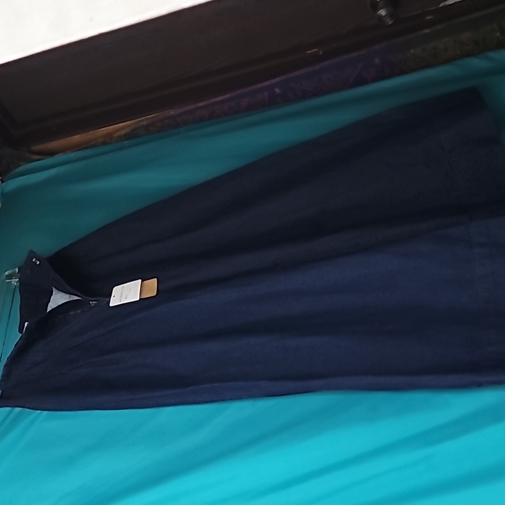 OZOC HIGH WAIST WIDE-LEG JEANS